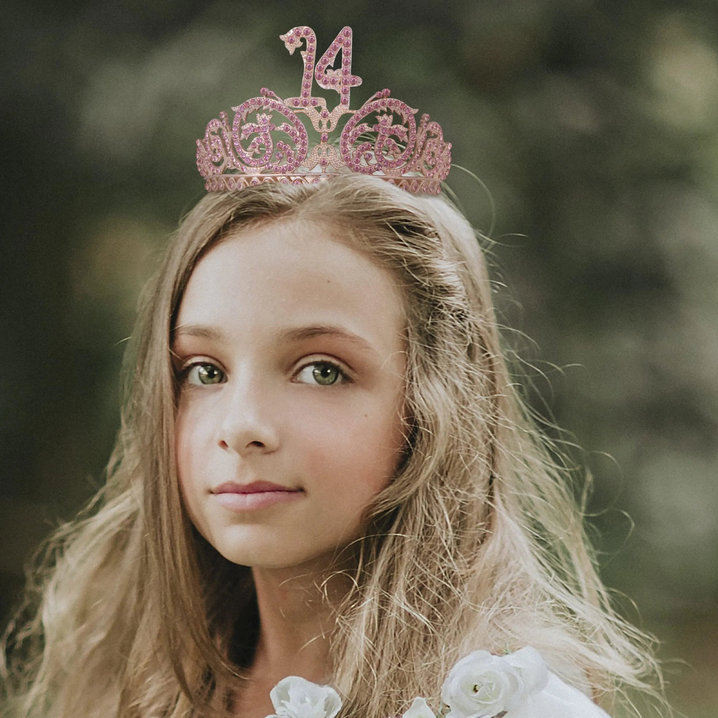 14th Birthday, 14th Birthday Decorations for Girls,14th Birthday Tiara,14th Birthday Tiara