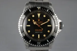 1963 Rolex Submariner 5513 SERPICO Y LAINO Gilt Underline Dial