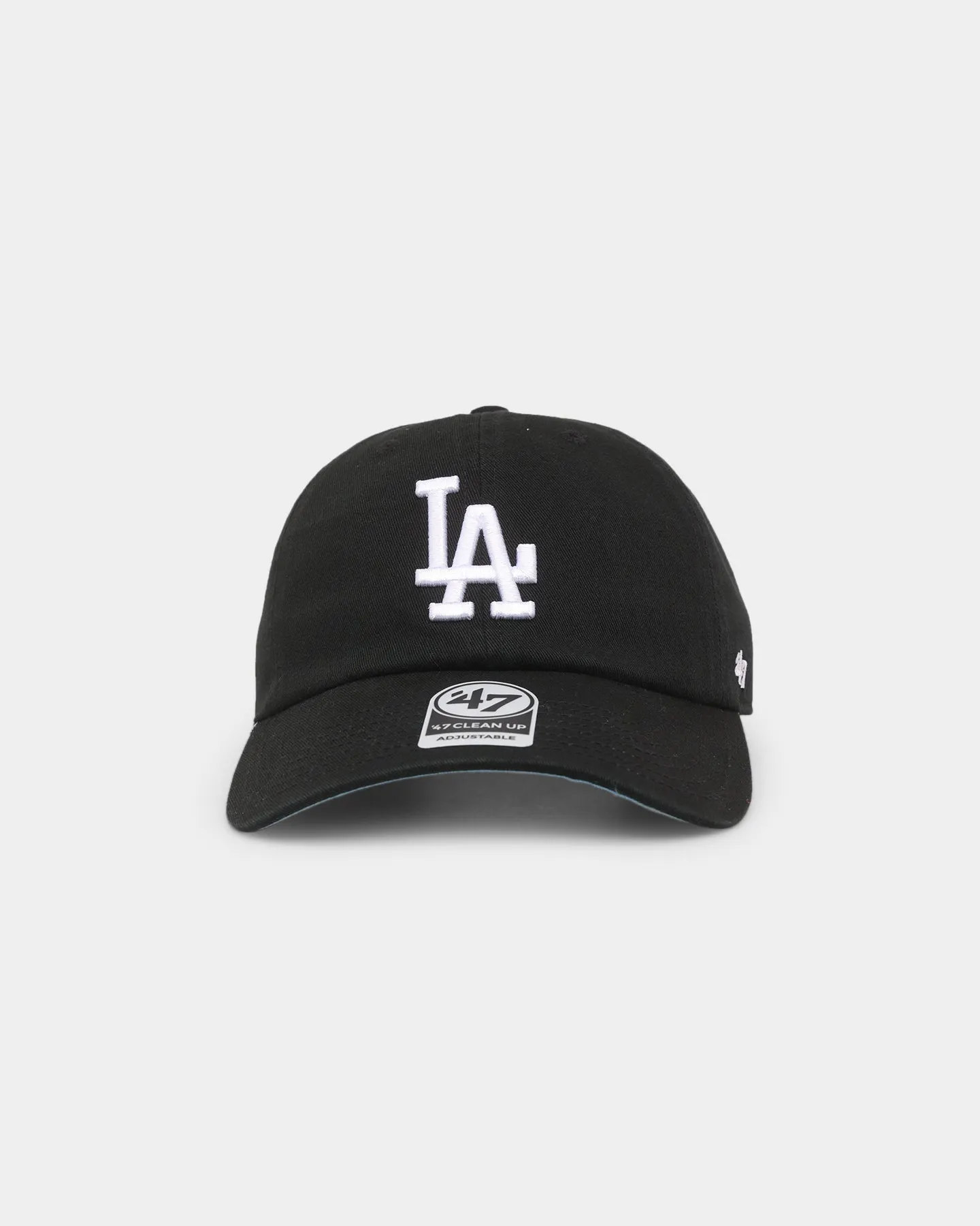 47 Brand Los Angeles Dodgers Ballpark '47 Clean Up Strapback Black/White