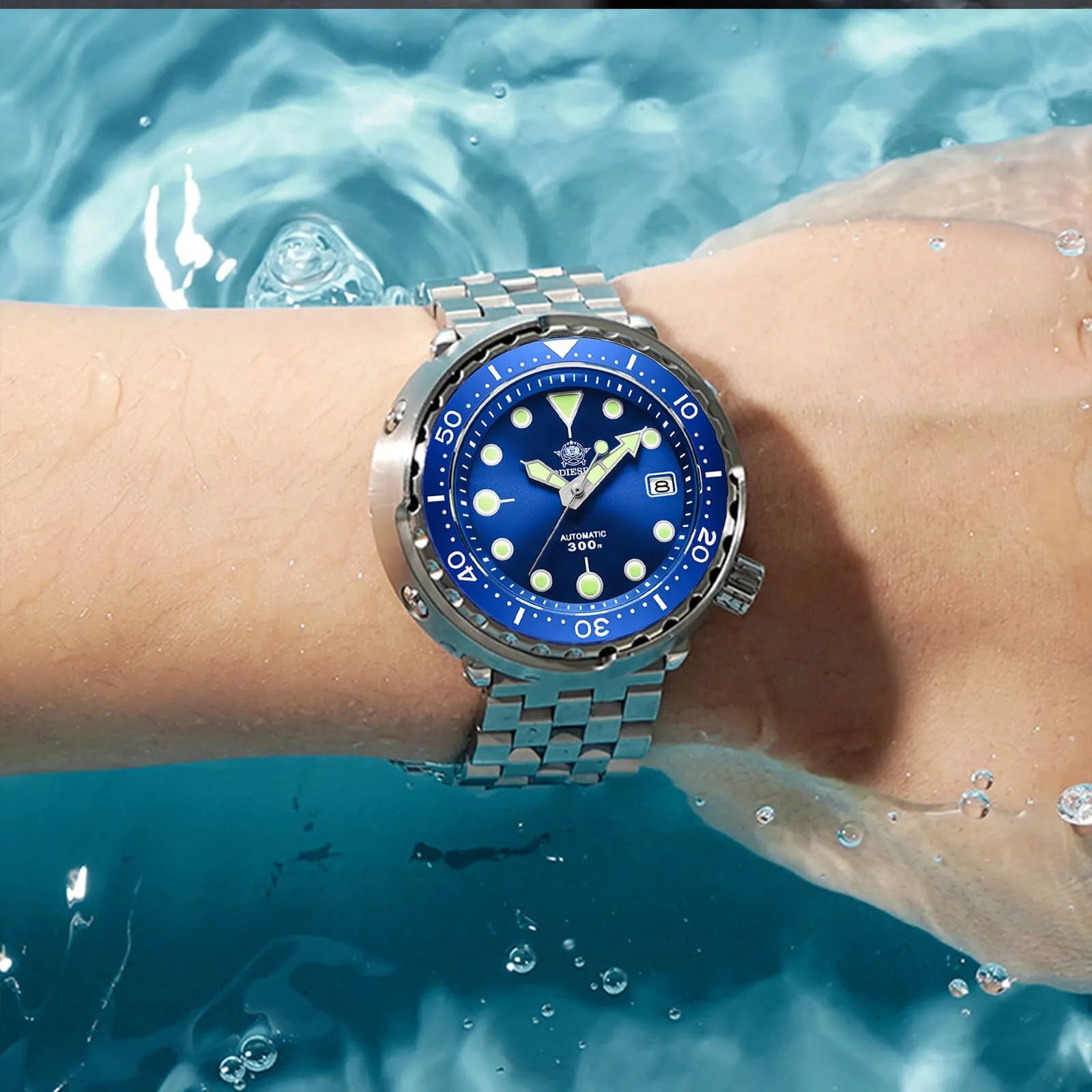 ADDIESDIVE® Tuna 300M Automatic Diver Watch Tuna Diver 3Colors ( MY-H5)