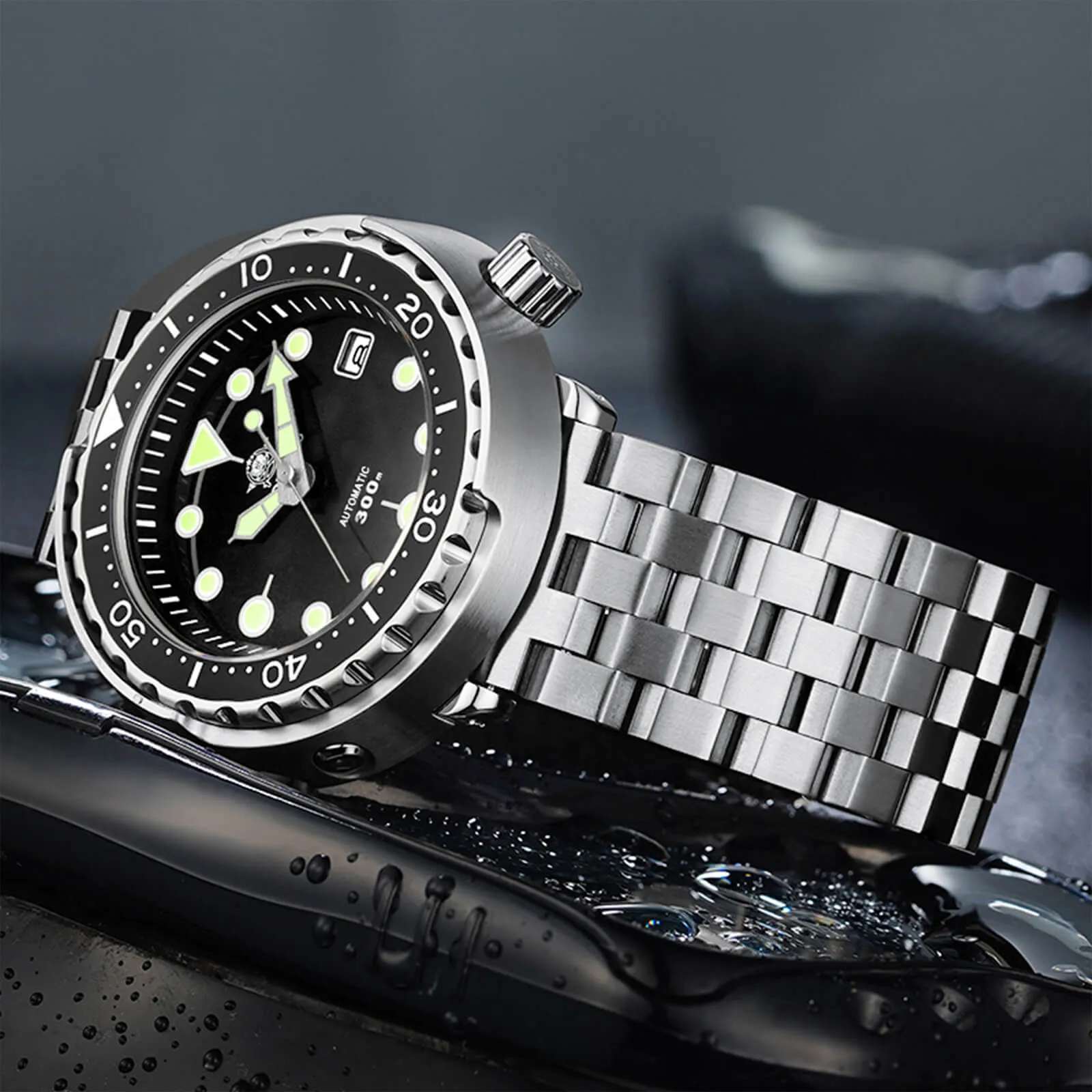 ADDIESDIVE® Tuna 300M Automatic Diver Watch Tuna Diver 3Colors ( MY-H5)