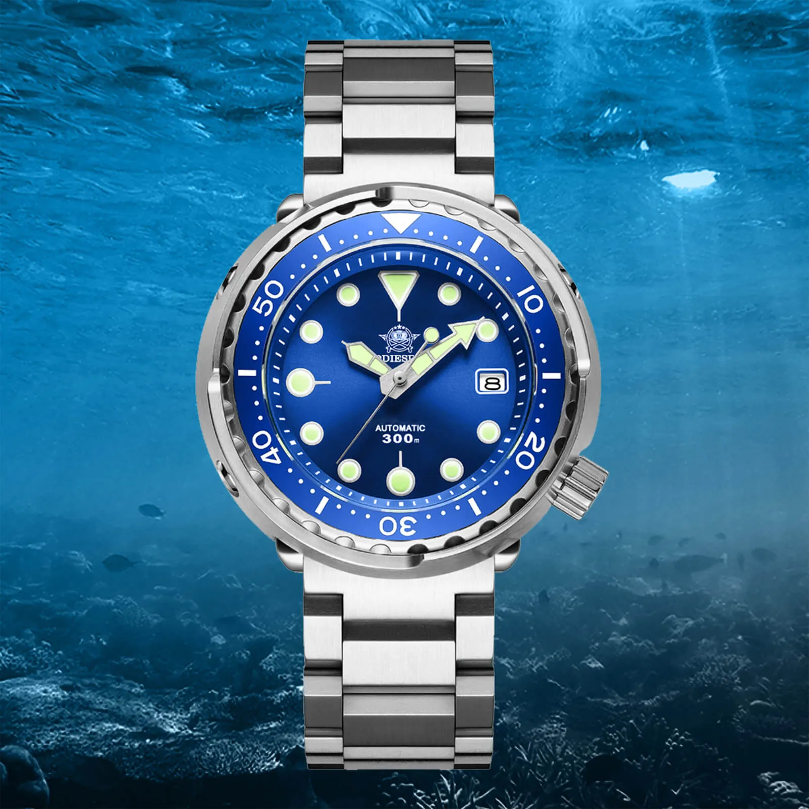 ADDIESDIVE® Tuna 300M Automatic Diver Watch Tuna Diver 3Colors ( MY-H5)