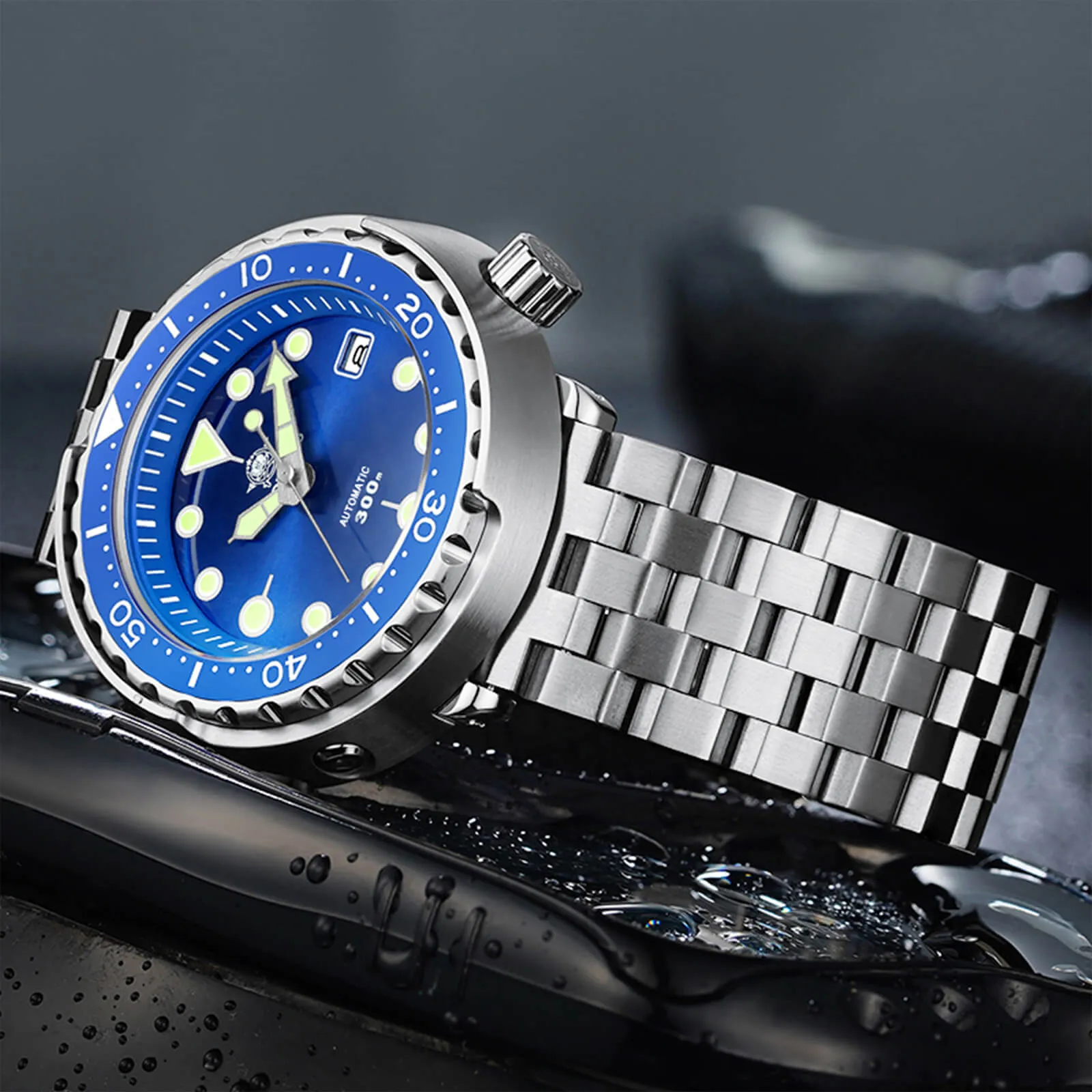 ADDIESDIVE® Tuna 300M Automatic Diver Watch Tuna Diver 3Colors ( MY-H5)