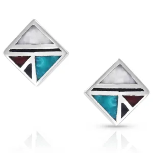 American Legends Studded Earrings