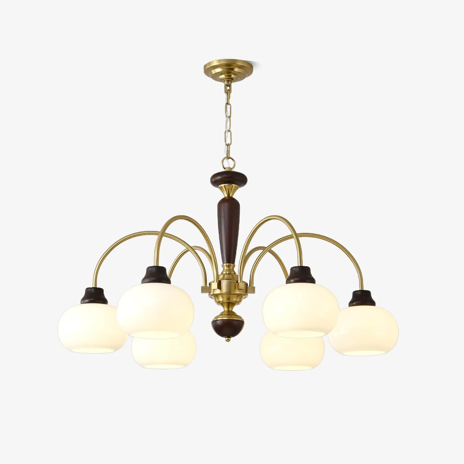 Arched Globe Chandelier