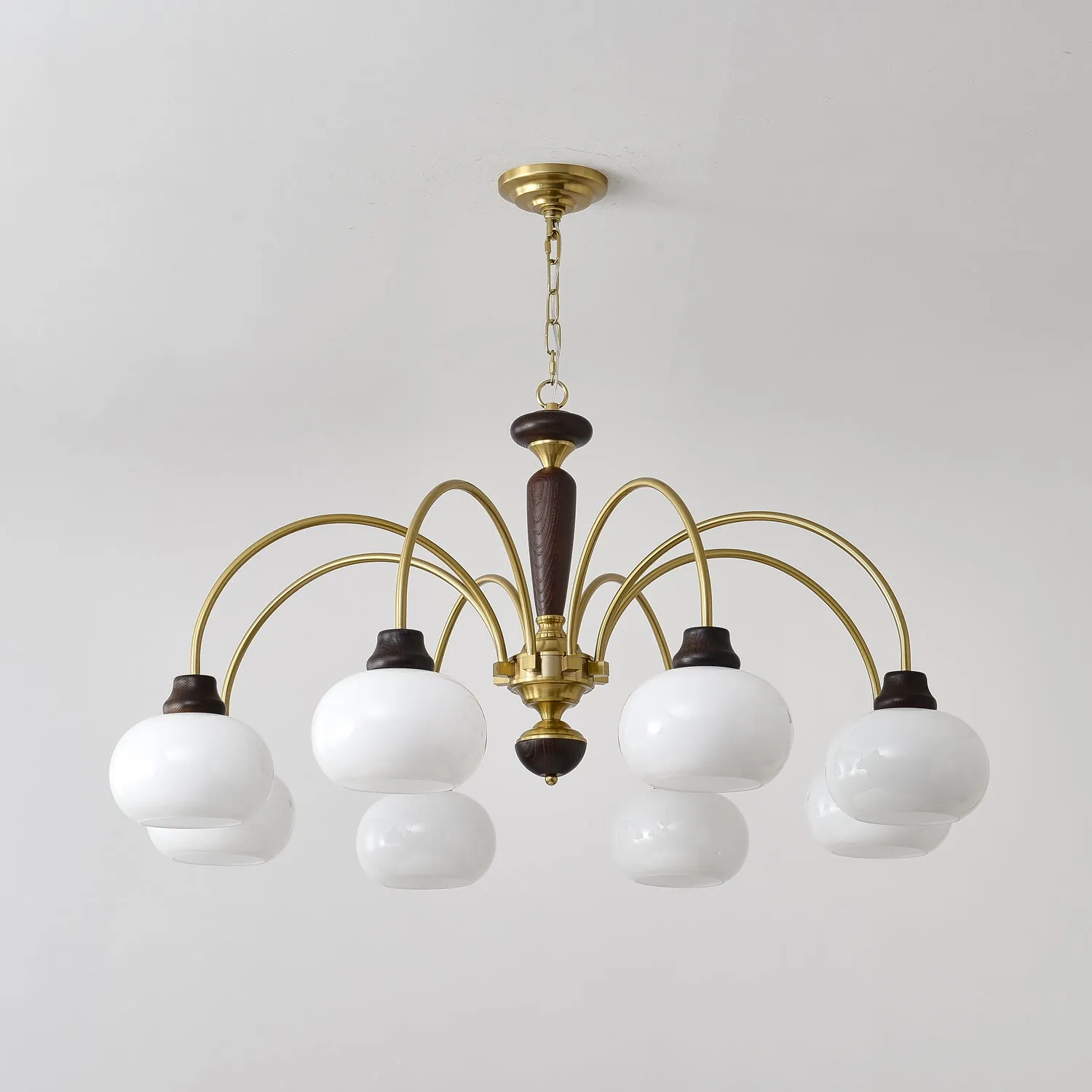 Arched Globe Chandelier