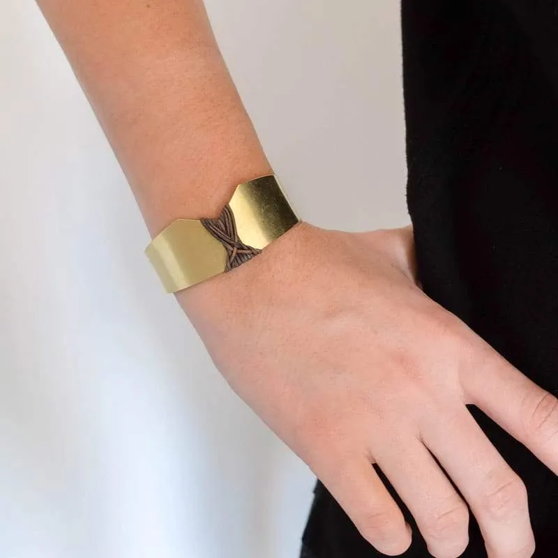 Arch's Shadow cuff bracelet