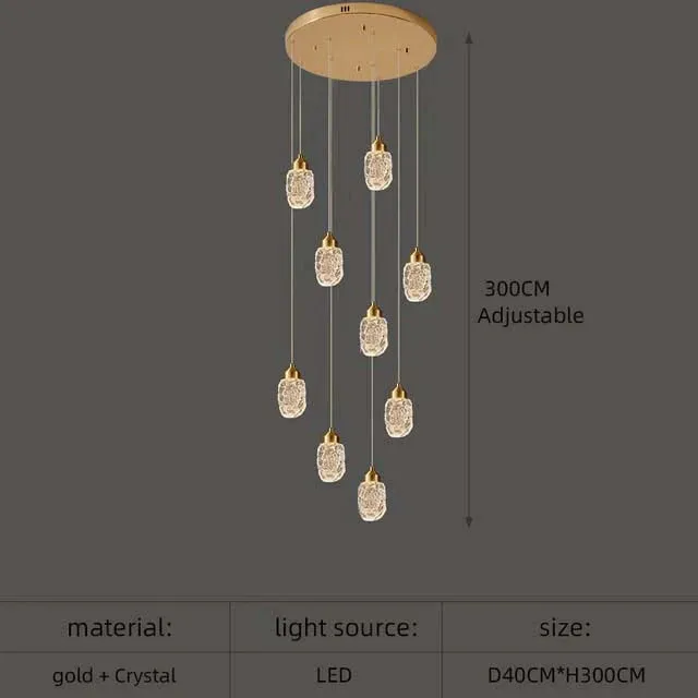 Astrea - Modern LED Crystal Chandelier