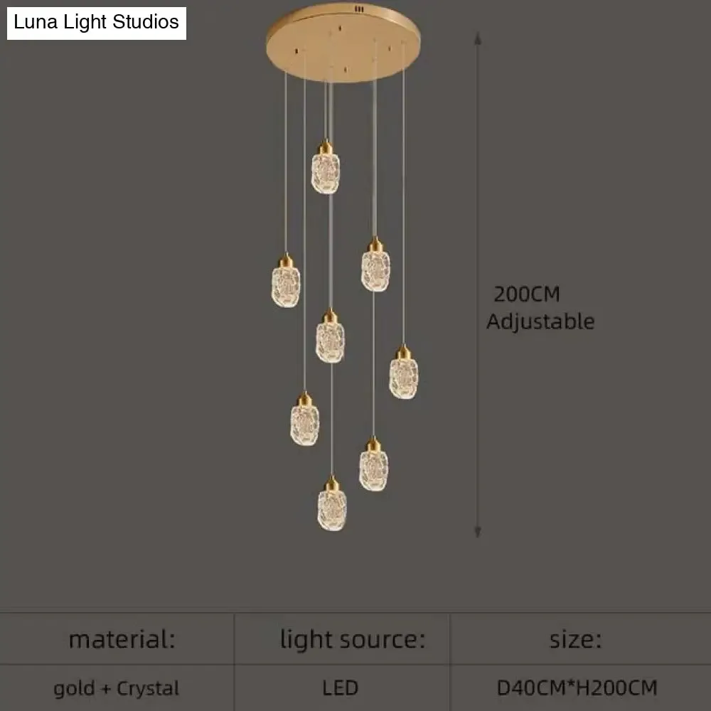 Astrea - Modern LED Crystal Chandelier