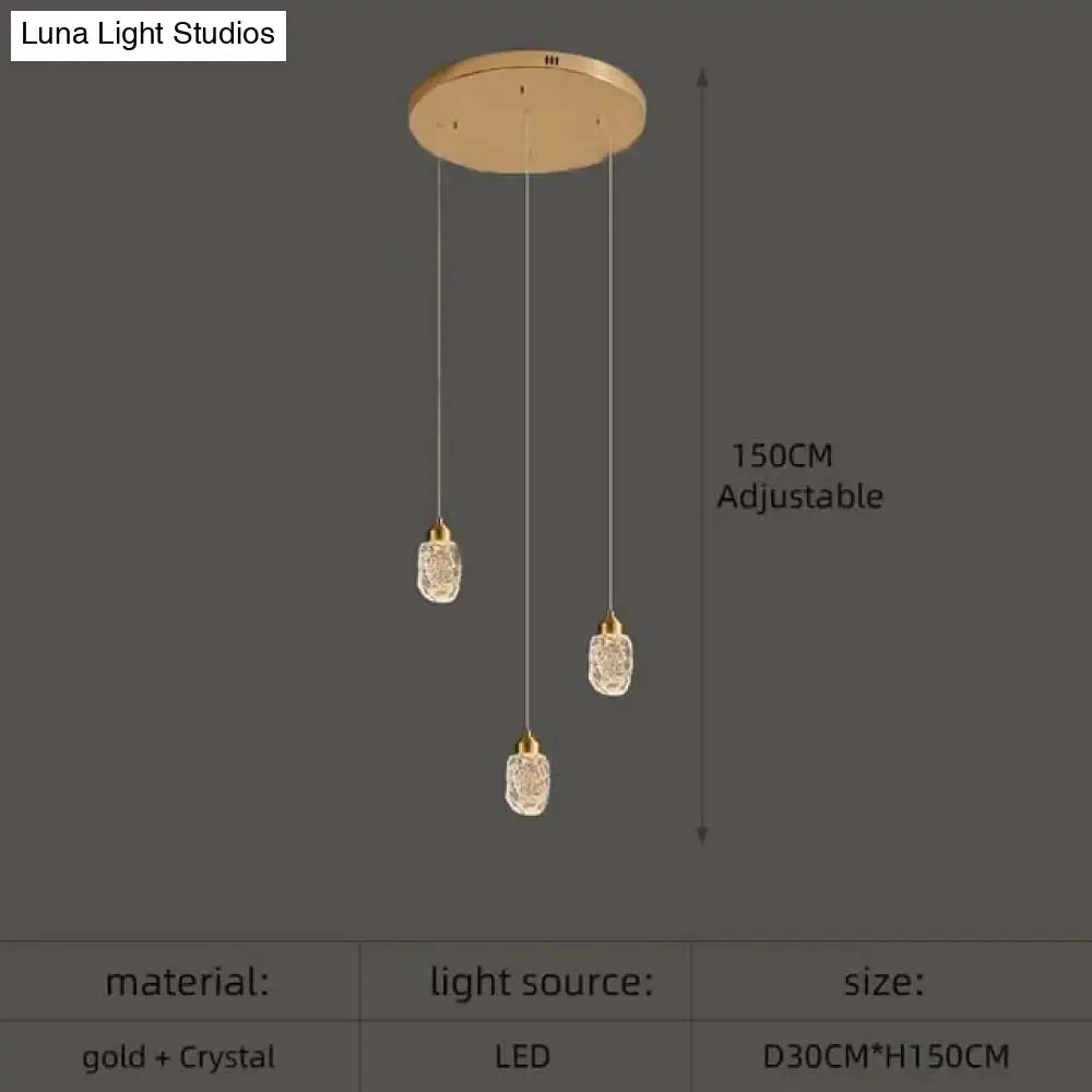 Astrea - Modern LED Crystal Chandelier