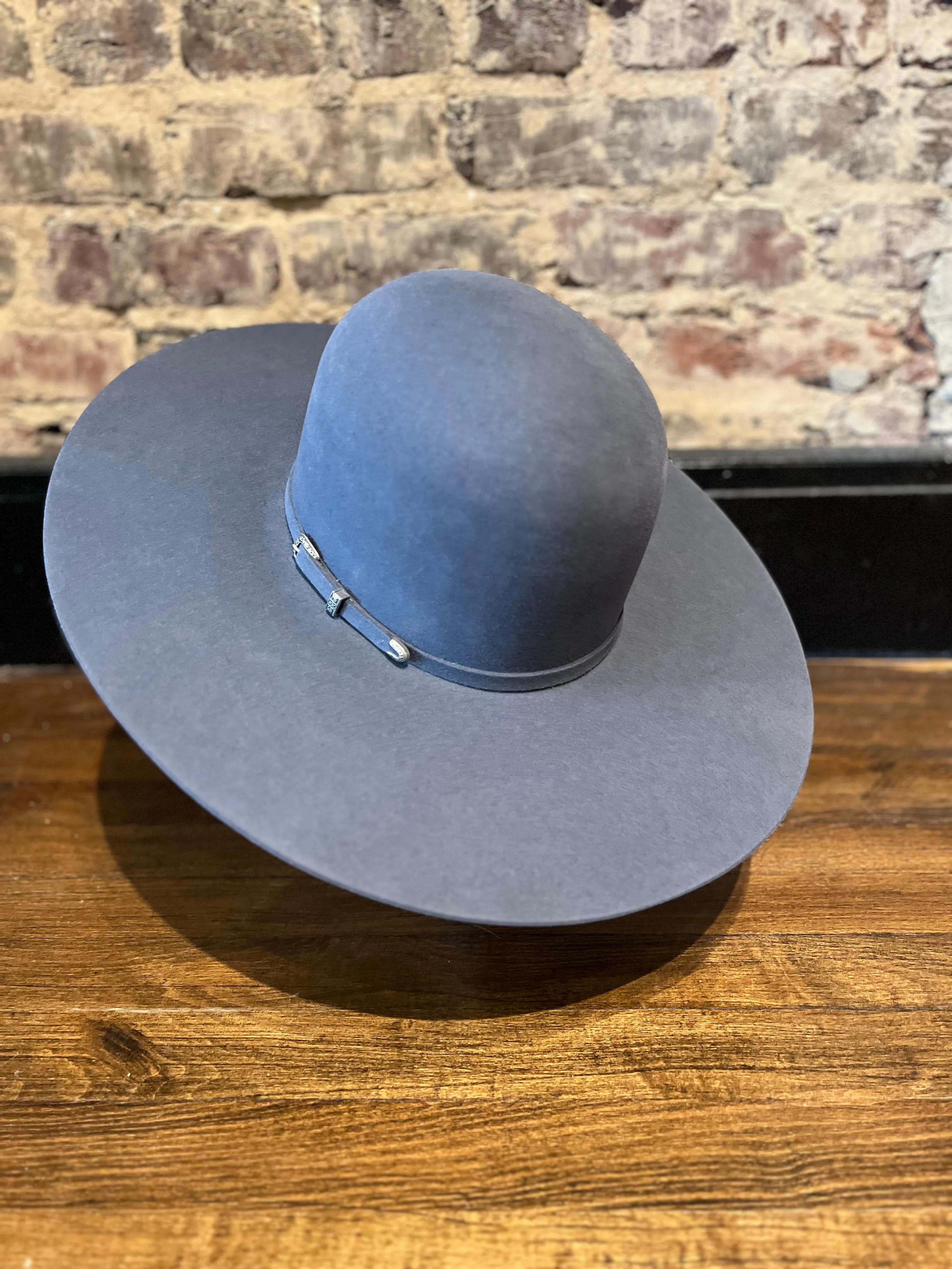 Atwood Steel Grey Open Crown Felt Hat