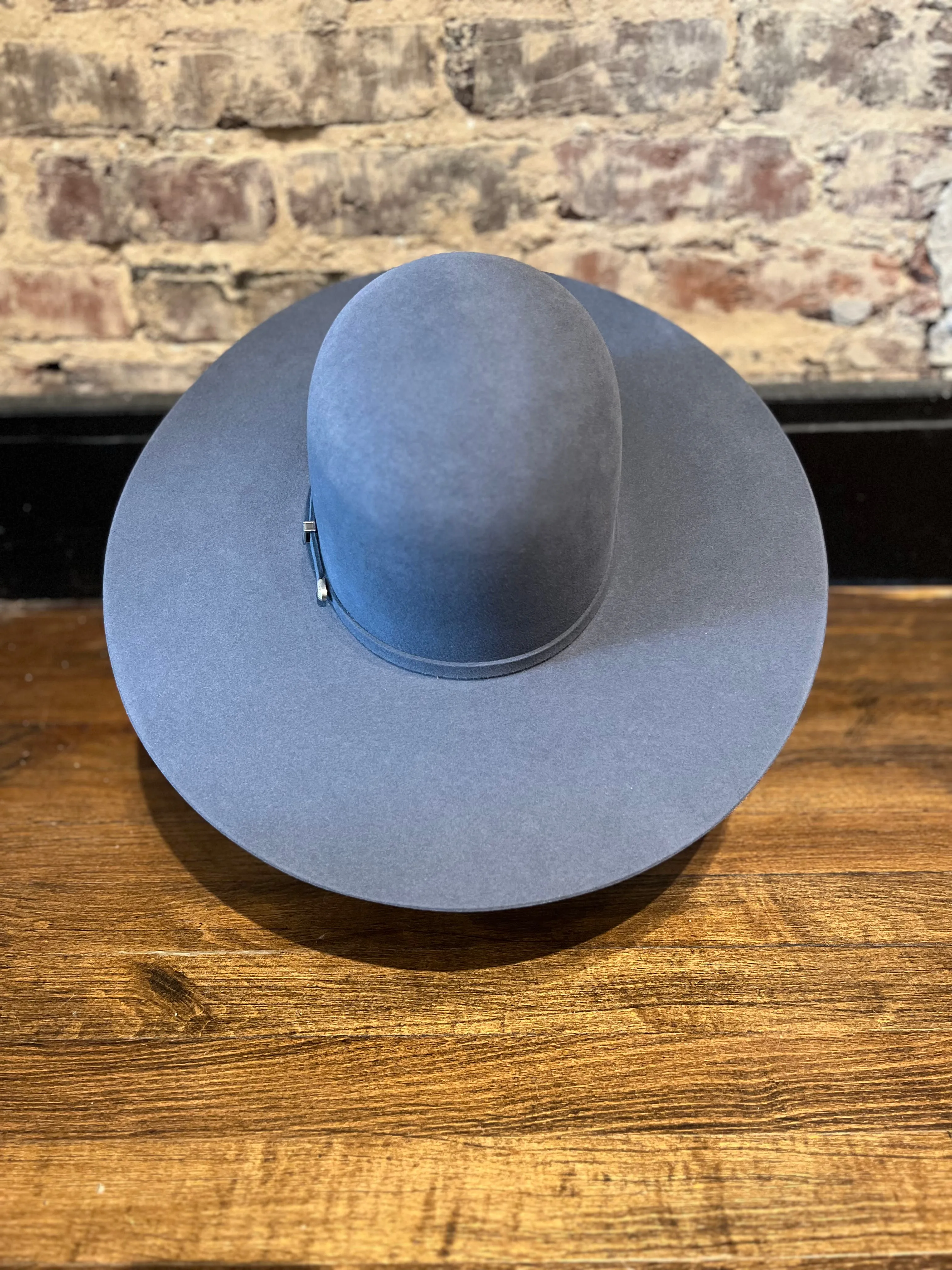 Atwood Steel Grey Open Crown Felt Hat