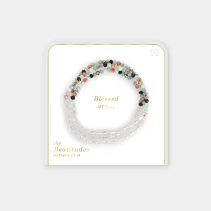 Beatitudes Pearl Mix Stretch Bracelet - Multi/Pearl