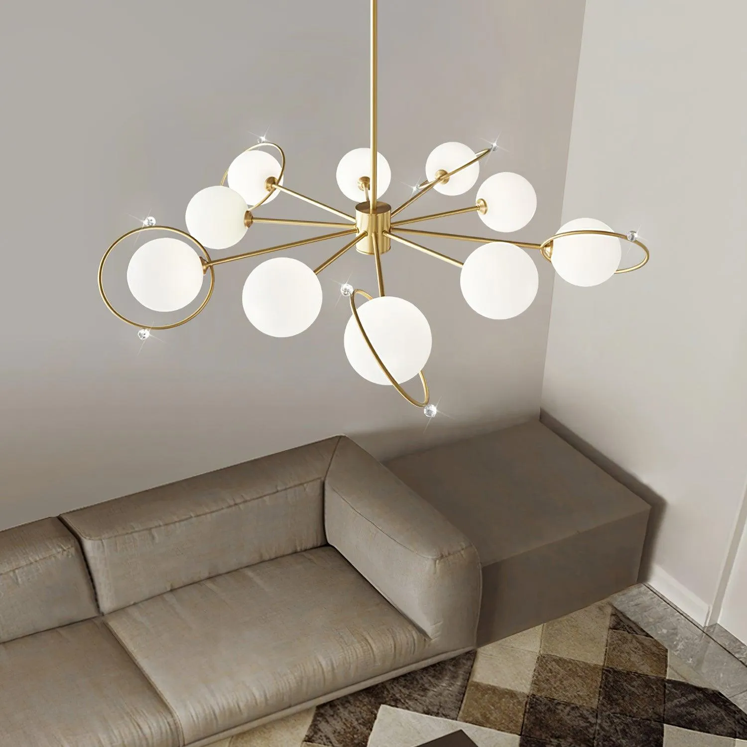 Bellamy Brass Chandelier