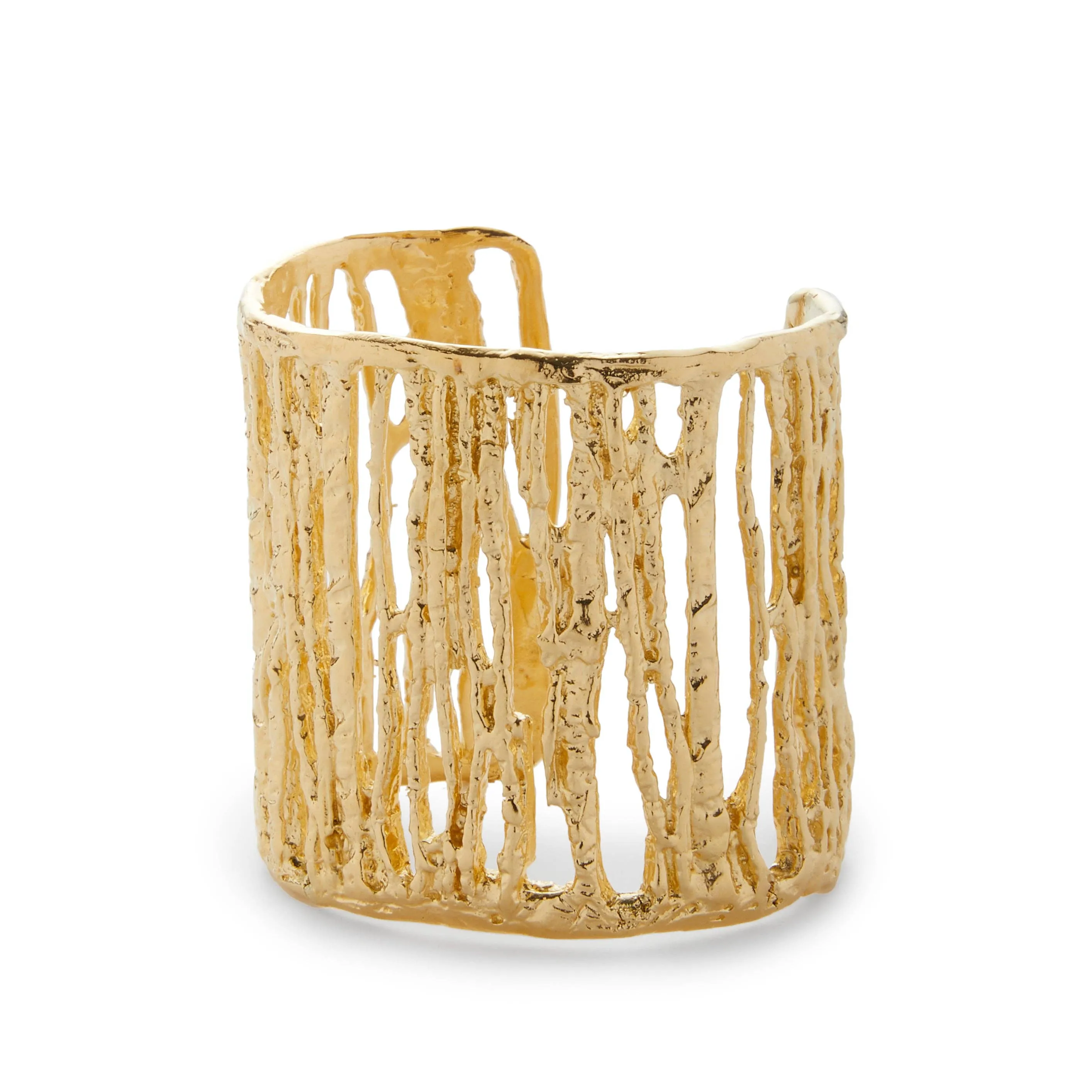 Brass Twig Cuff