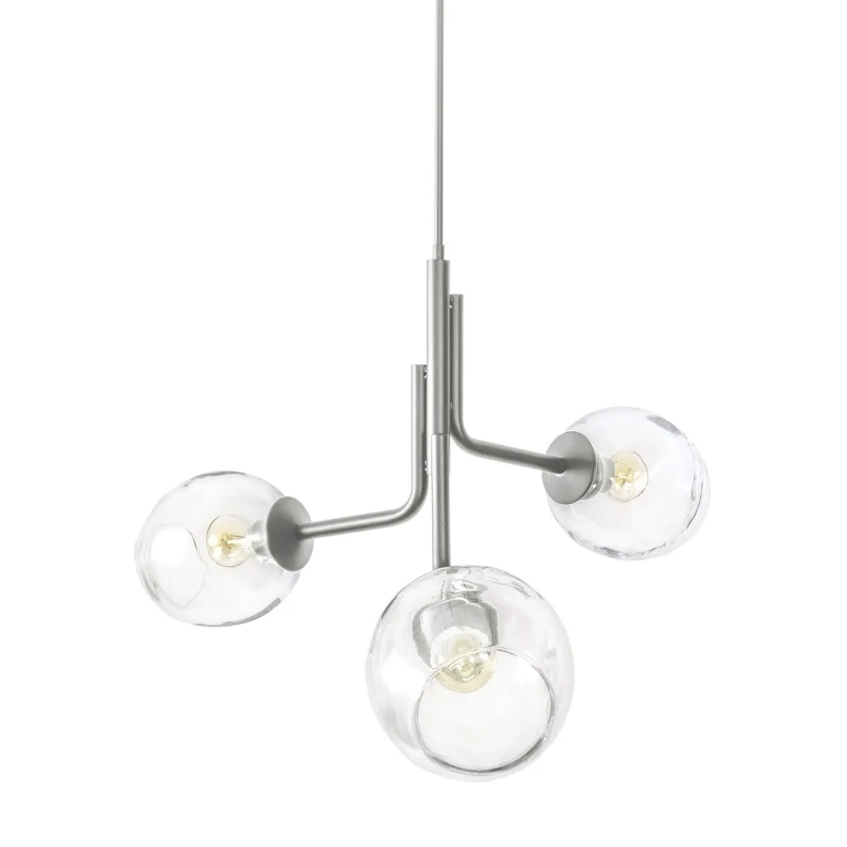 Caledonia Chandelier with 3 Globes