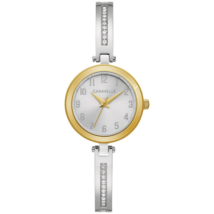 Caravelle Classic Dress Ladies Watch Stainless Steel