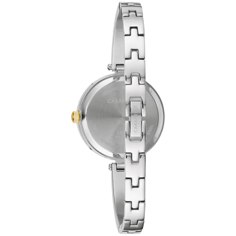 Caravelle Classic Dress Ladies Watch Stainless Steel