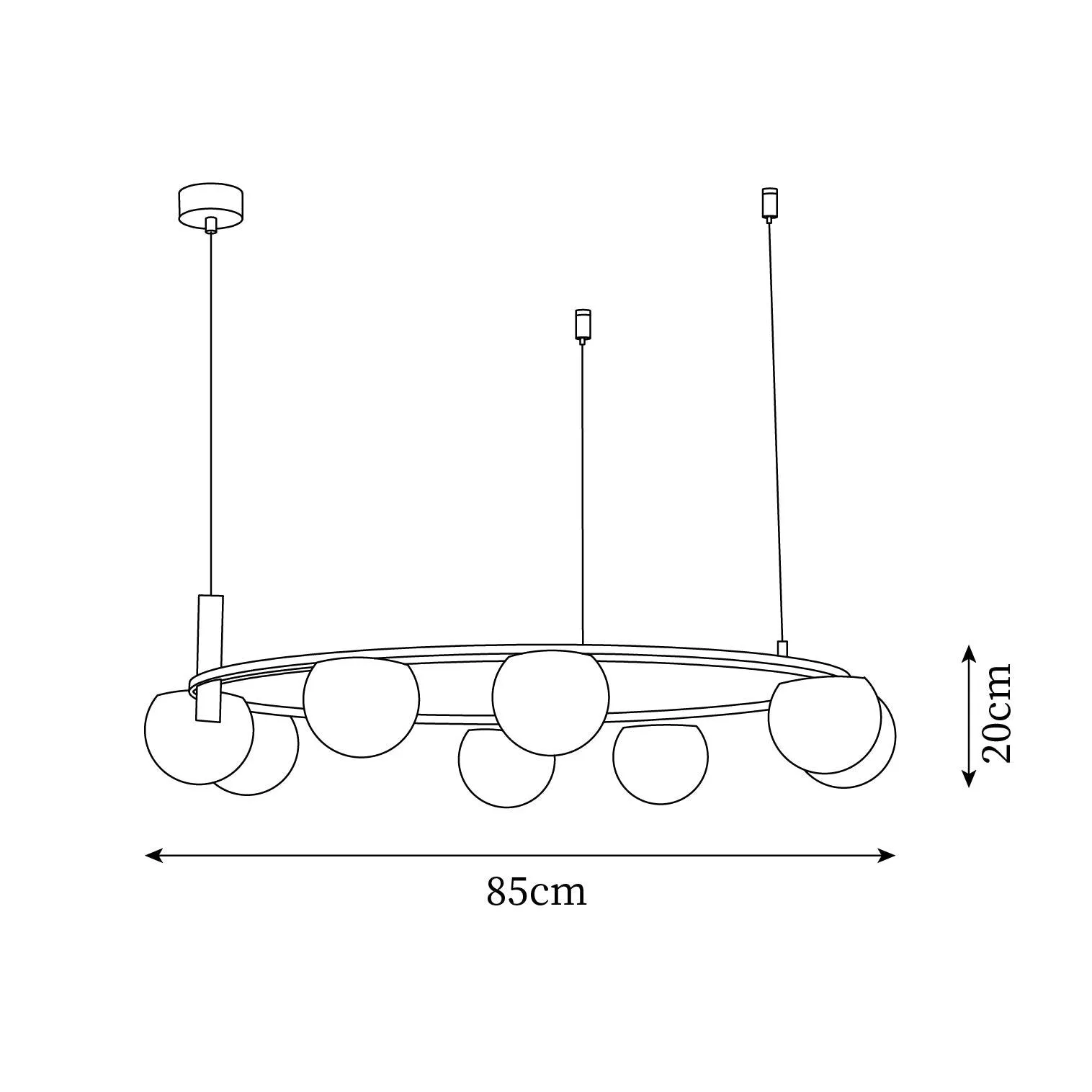 Ceto Chandelier