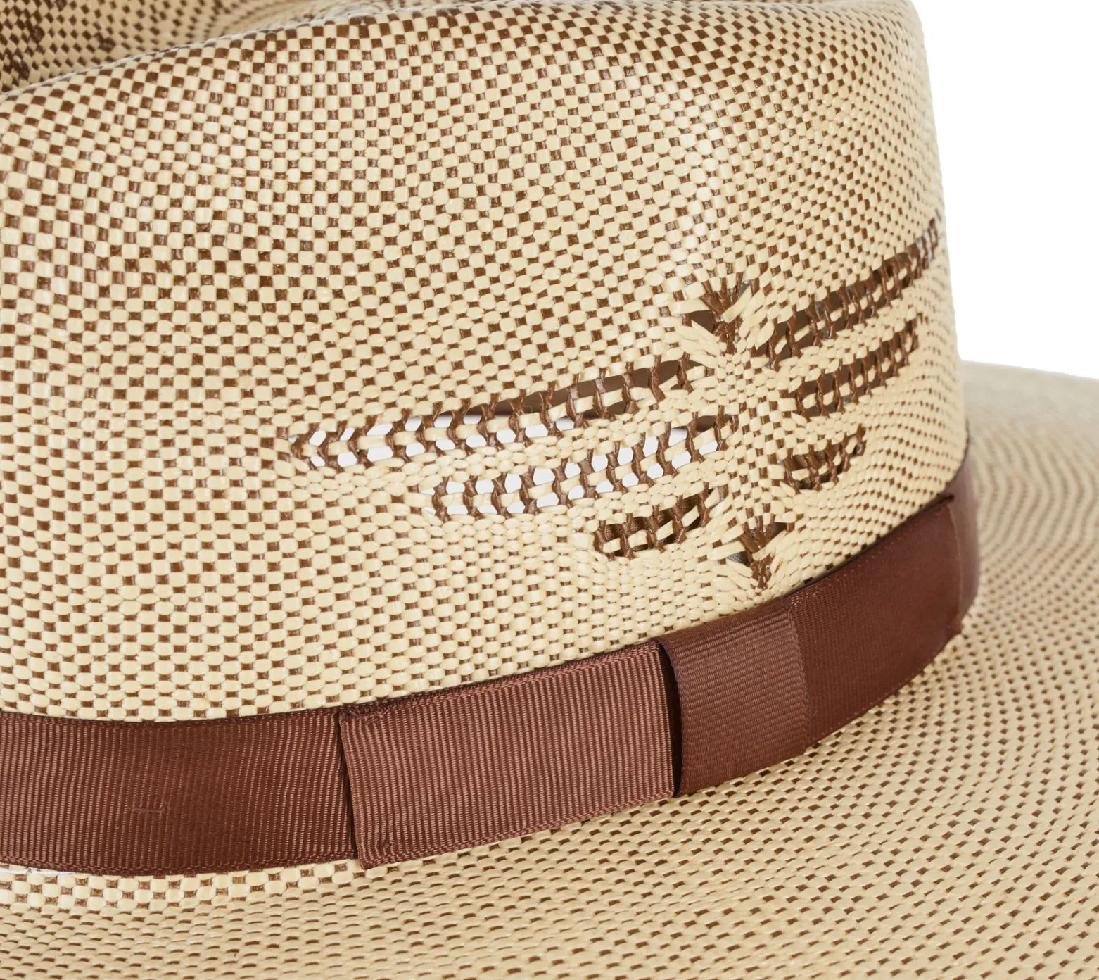 Charlie 1 Horse Unisex Mexico Shore Straw Hat with Thunderbird