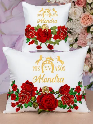 Charro Quinceanera Pillows Set