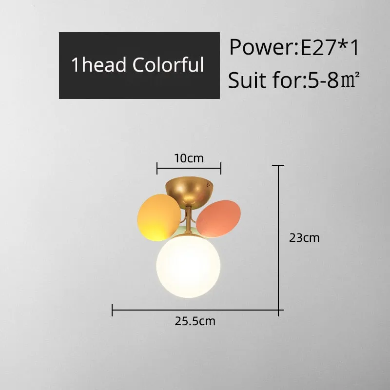 Colorful Flash LED Modern Chandelier