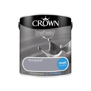 Crown Vinyl Matt Blue Gravel 2.5L