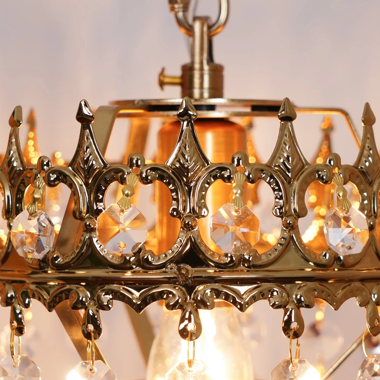 Crystal Crown Sconce