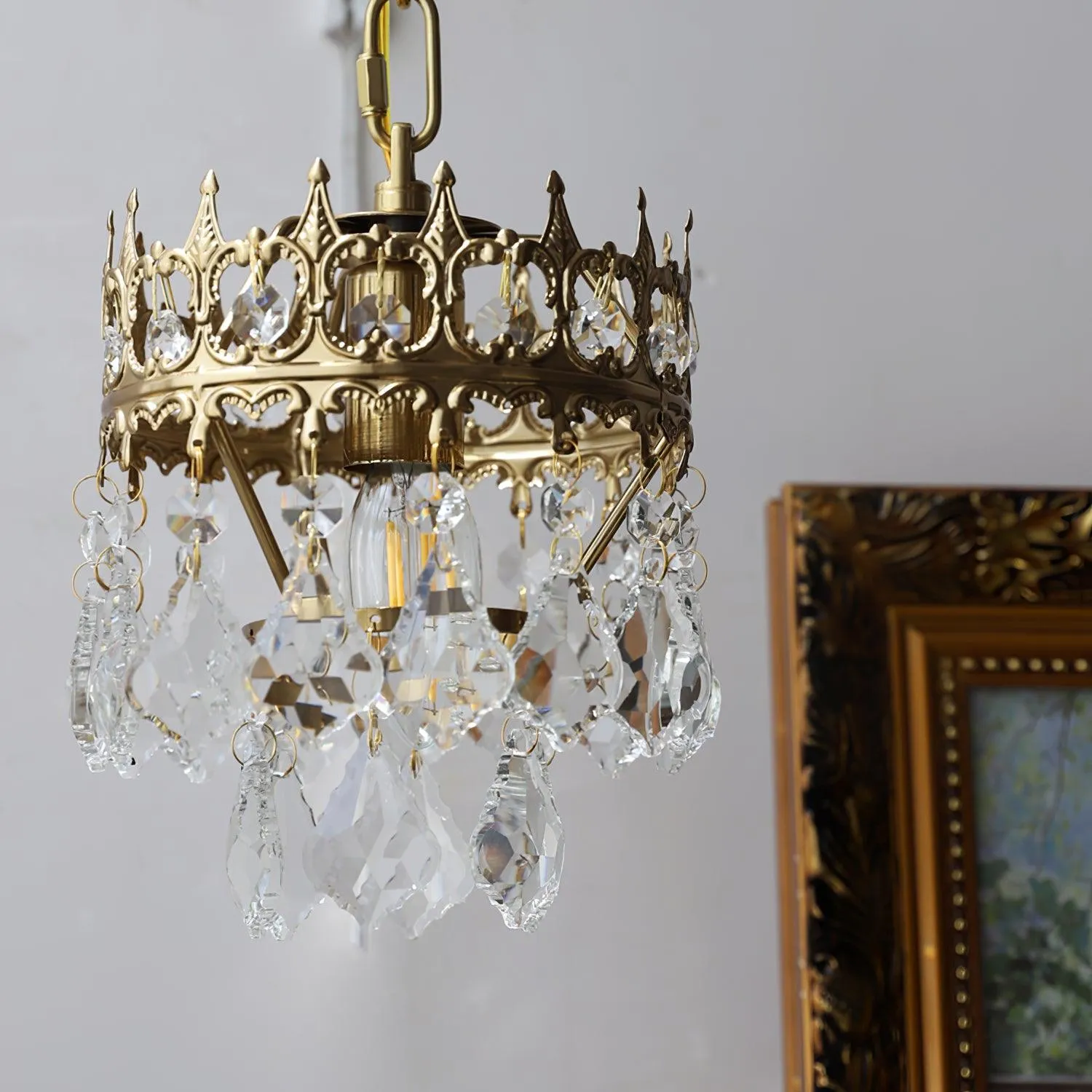 Crystal Crown Sconce