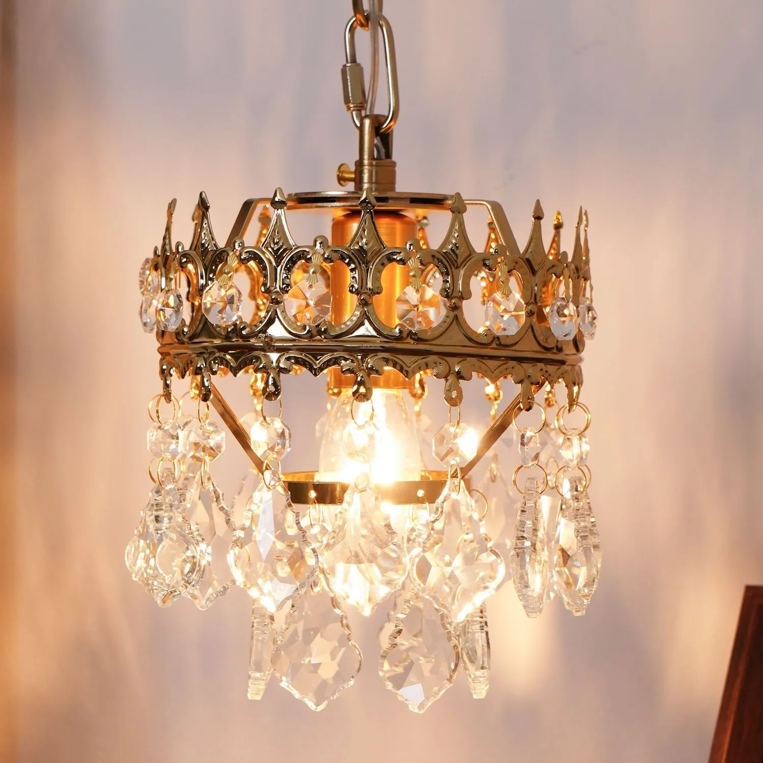 Crystal Crown Sconce