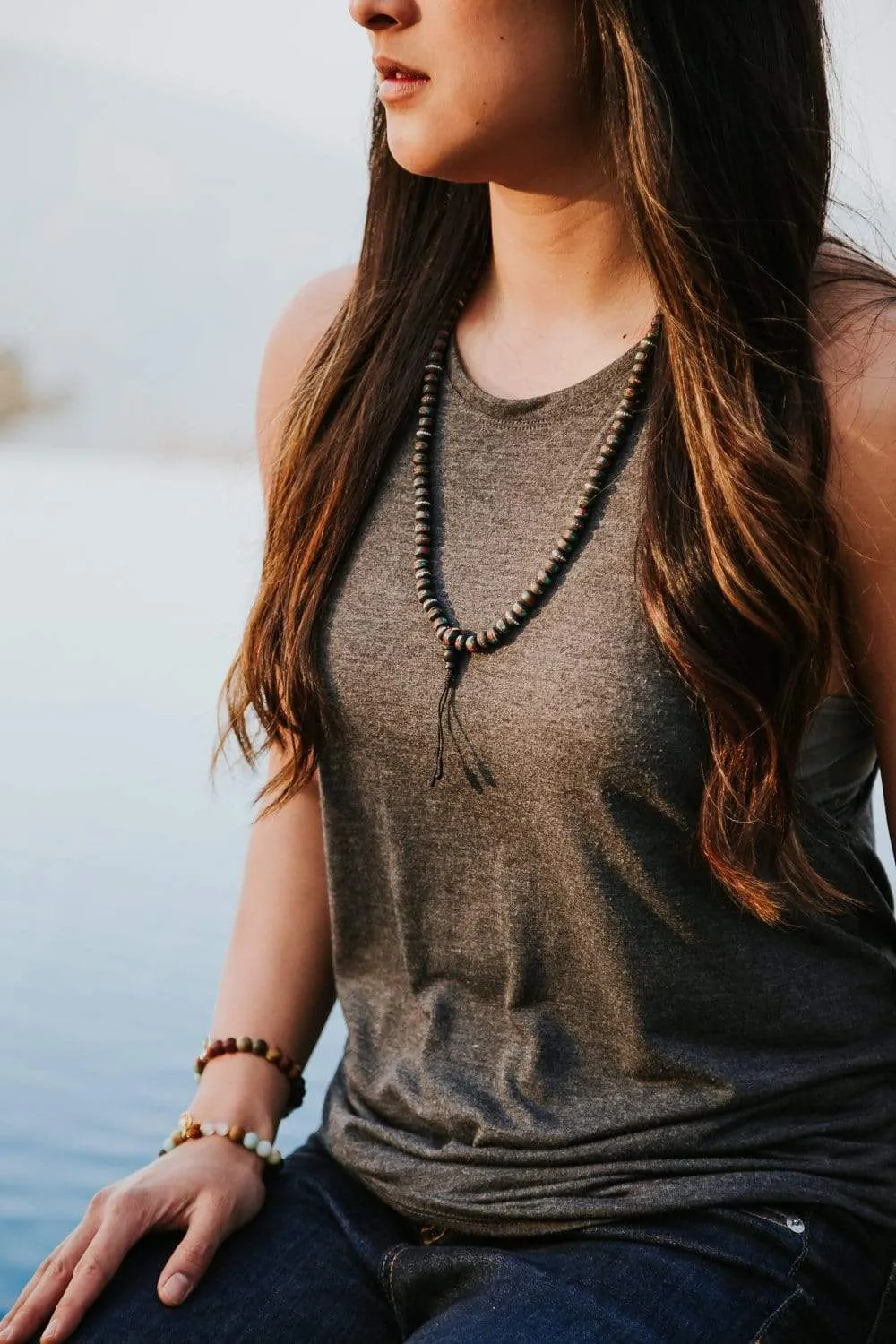 Dark Yak Bone Mala