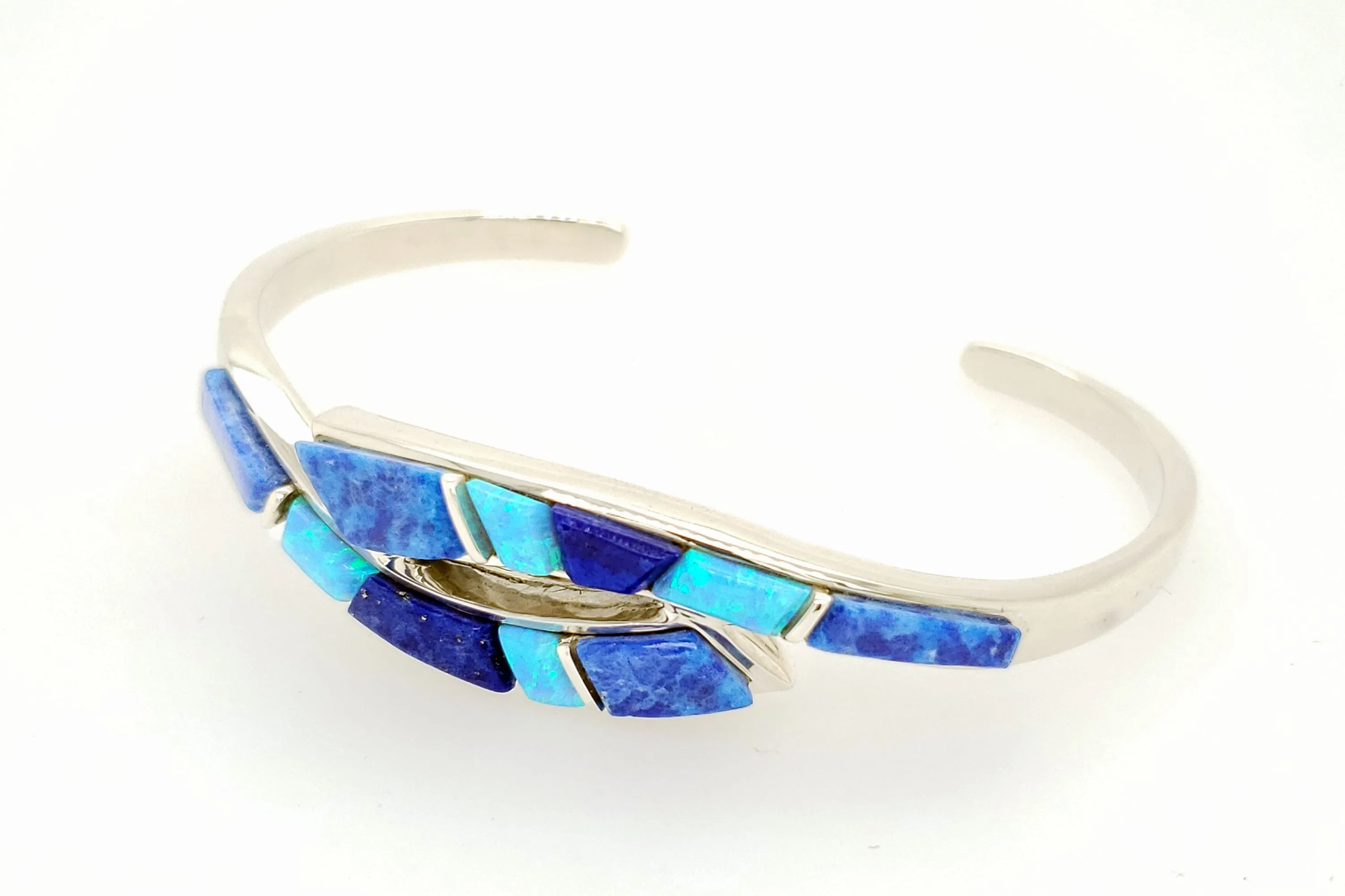 David Rosales Blue Sky Twist Bracelet