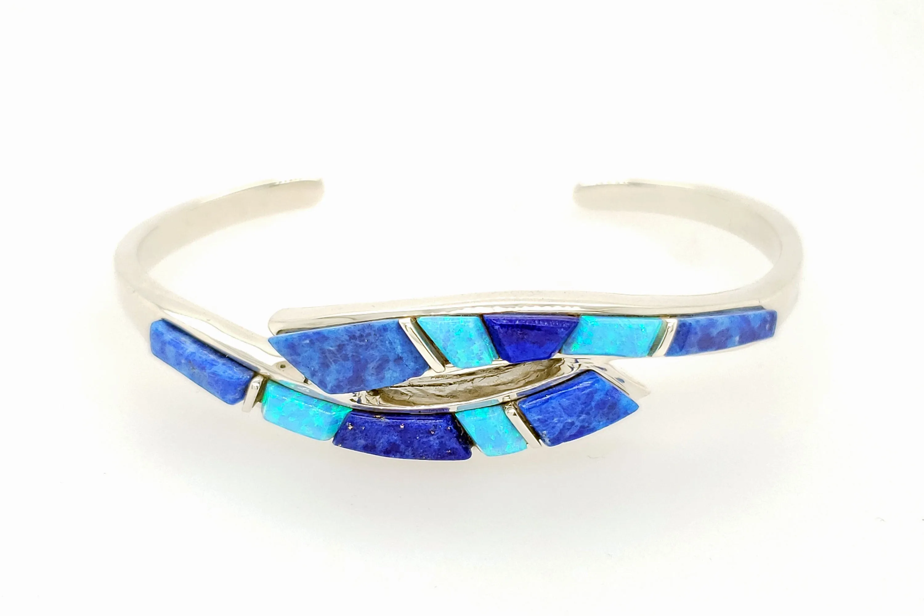 David Rosales Blue Sky Twist Bracelet