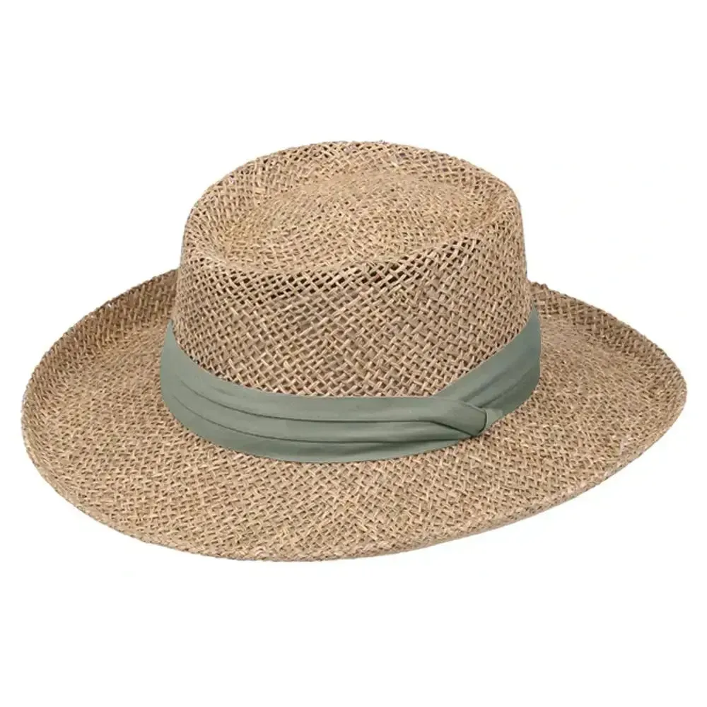 Deadwood Trading Breezer - Straw Gambler Hat