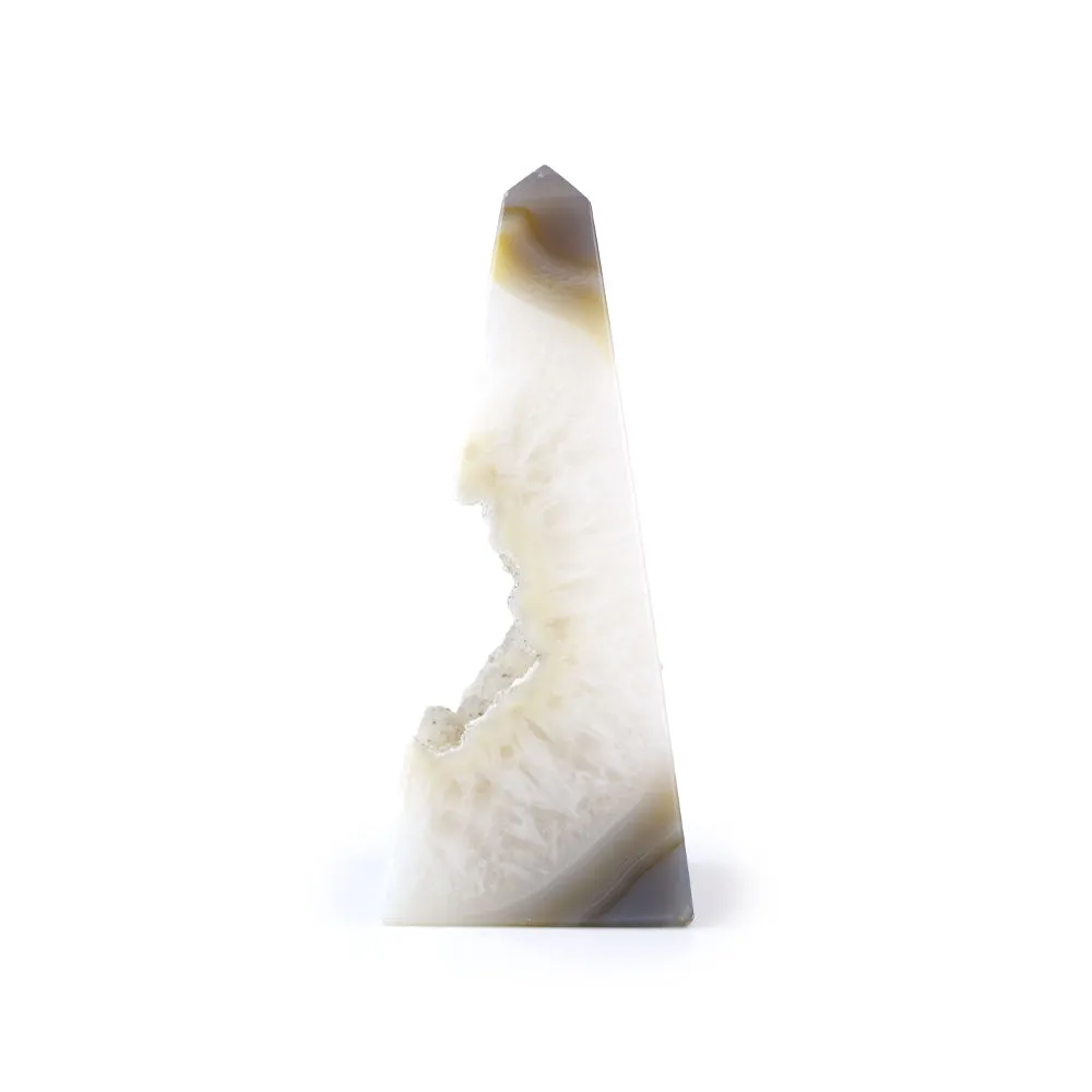 Druzy Agate Obelisk