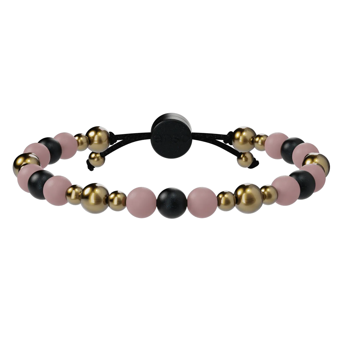 Embrace Bracelet - Pink Sand, Black Pearl, & Gold