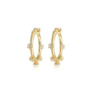 F H Jewellery | Adele Spike Hoop Earrings