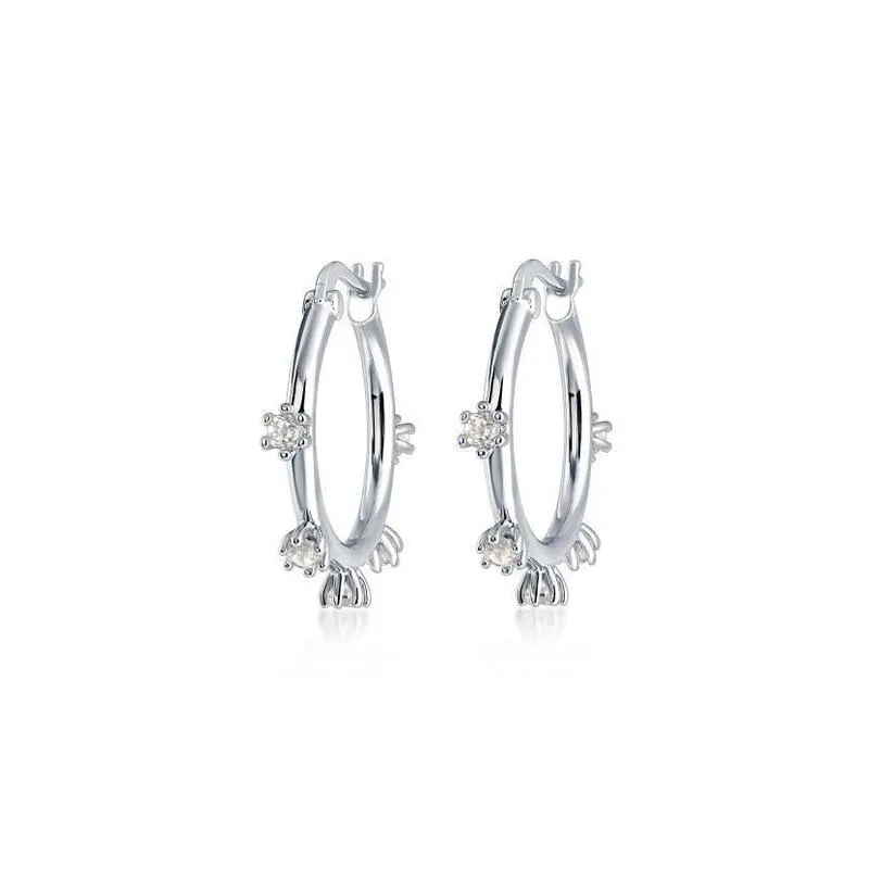 F H Jewellery | Adele Spike Hoop Earrings