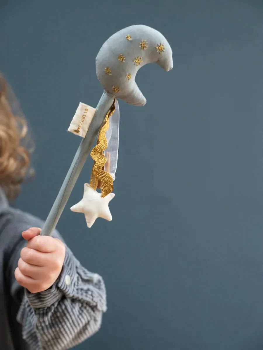 Fabelab Dress-up Moon Fairy Wand and Tiara set