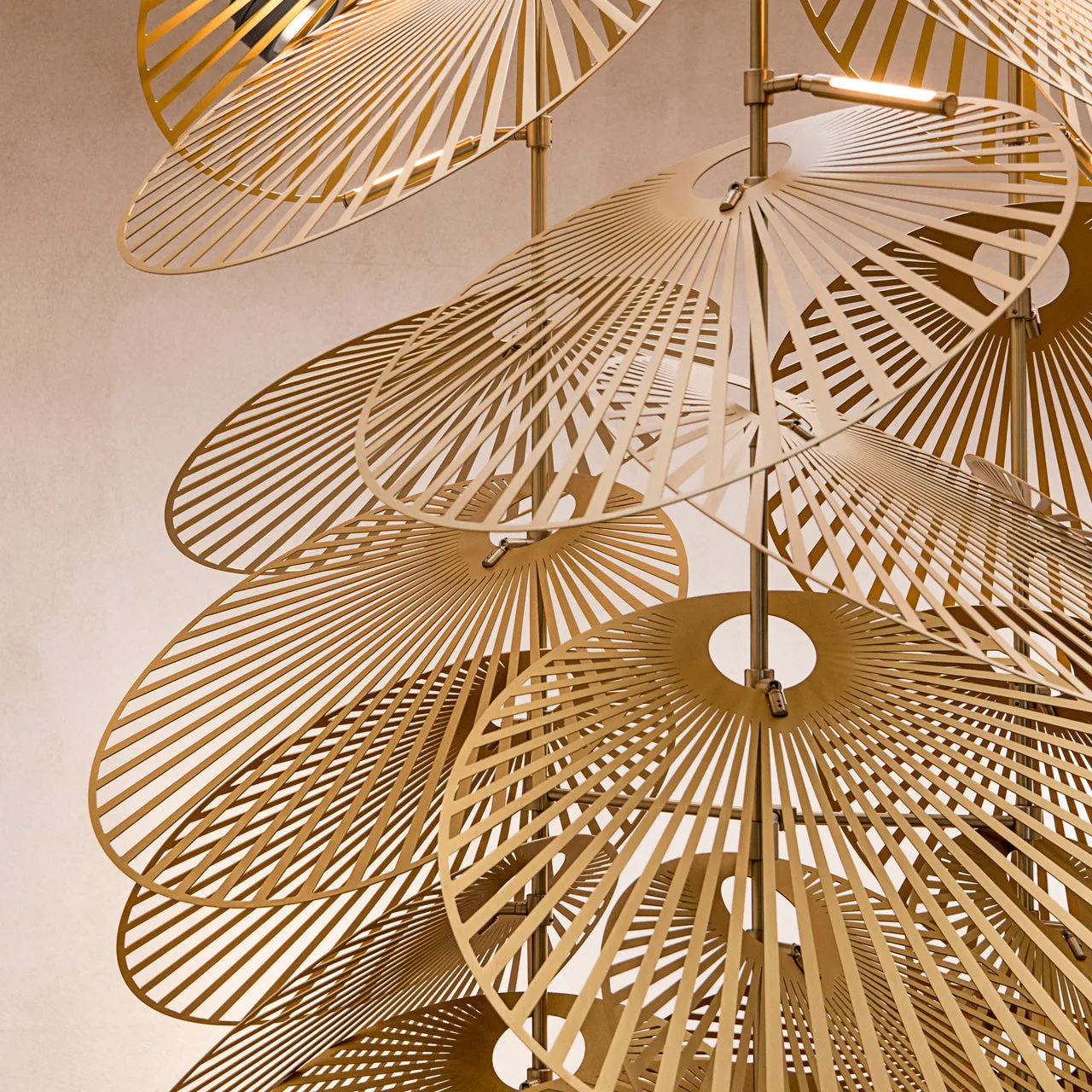 Fan Chandelier