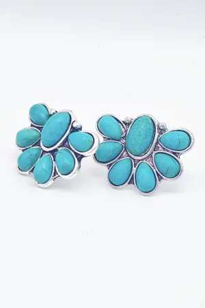 Flora Half Flower Stud