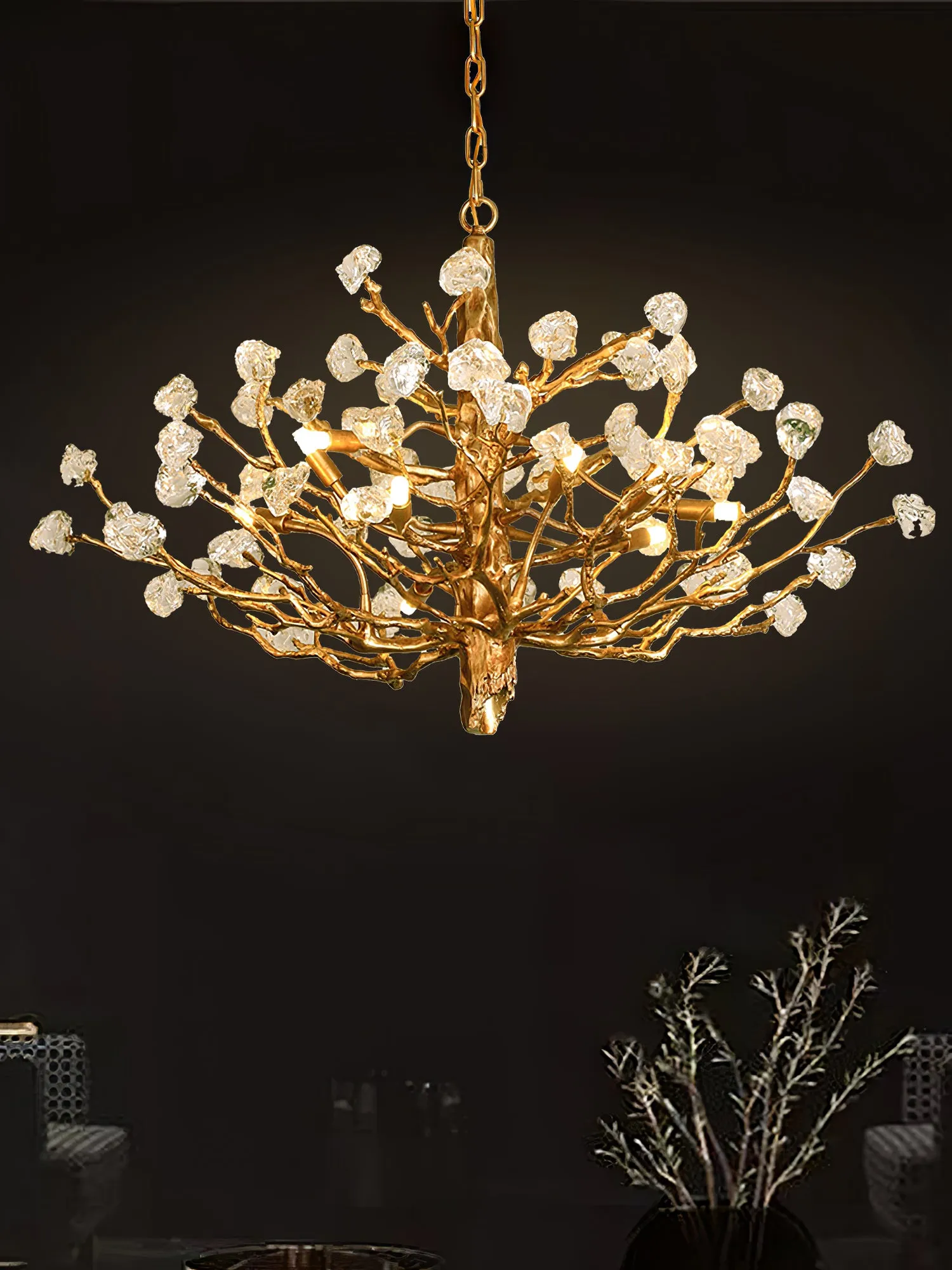 Gemstone Branch Chandelier