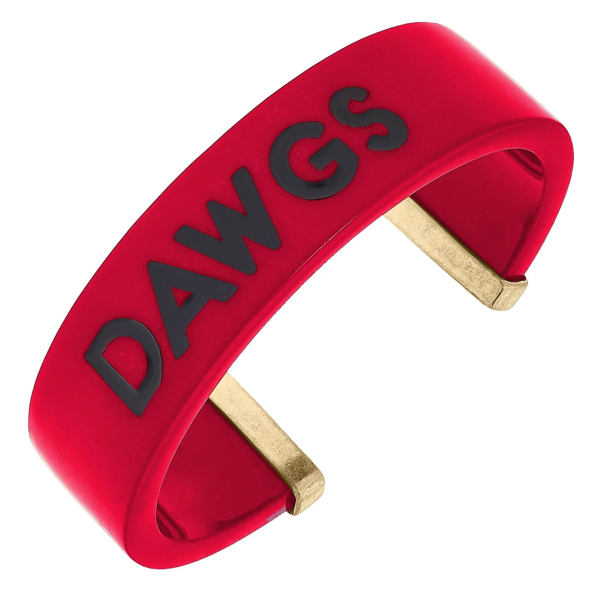 Georgia Bulldogs Resin Cuff Bracelet