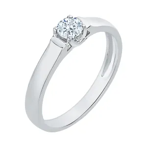 KATARINA 1/4 cttw Diamond Solitaire Engagement Ring