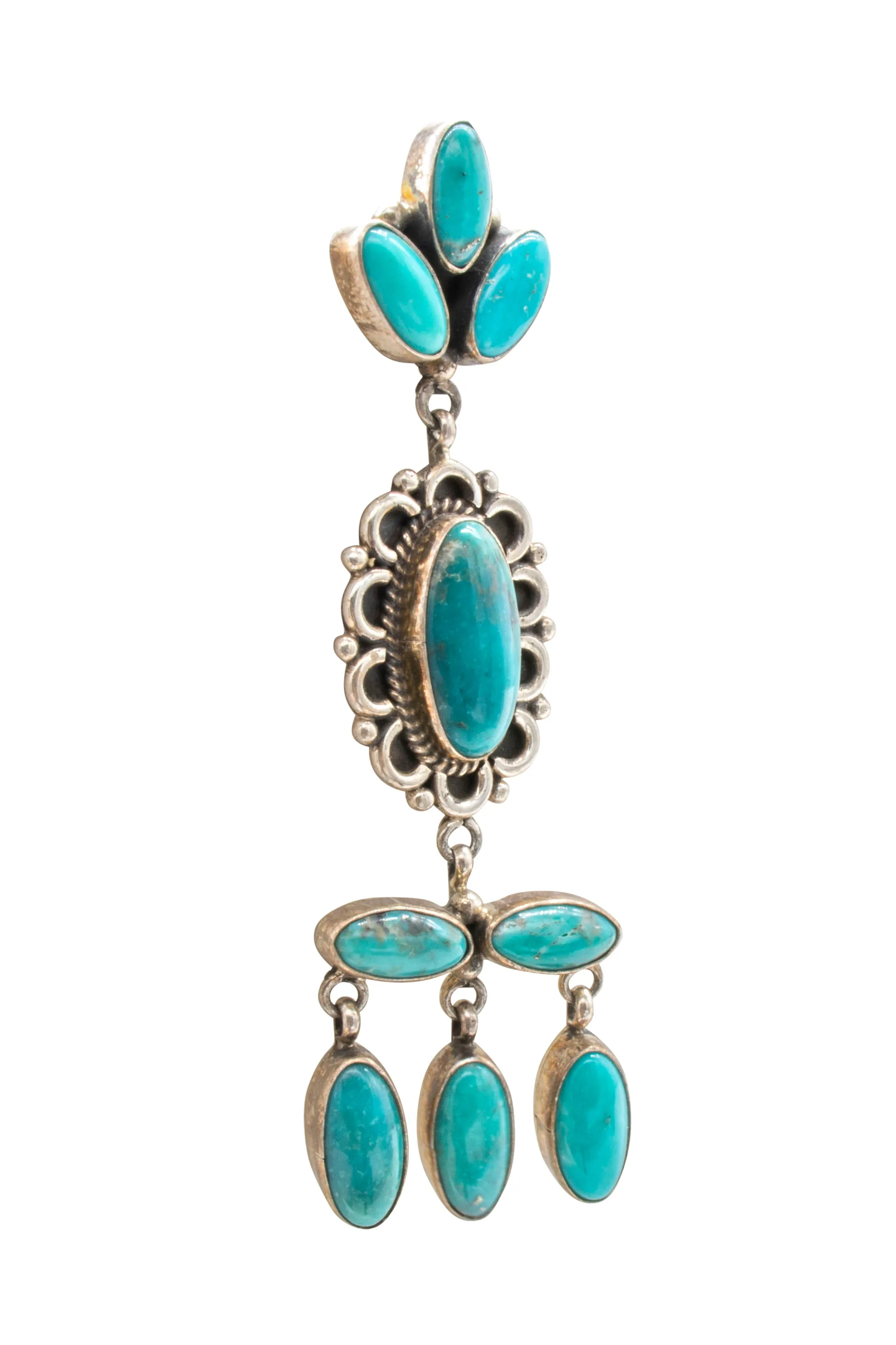 Kingman Turquoise Earrings | C. Wylie