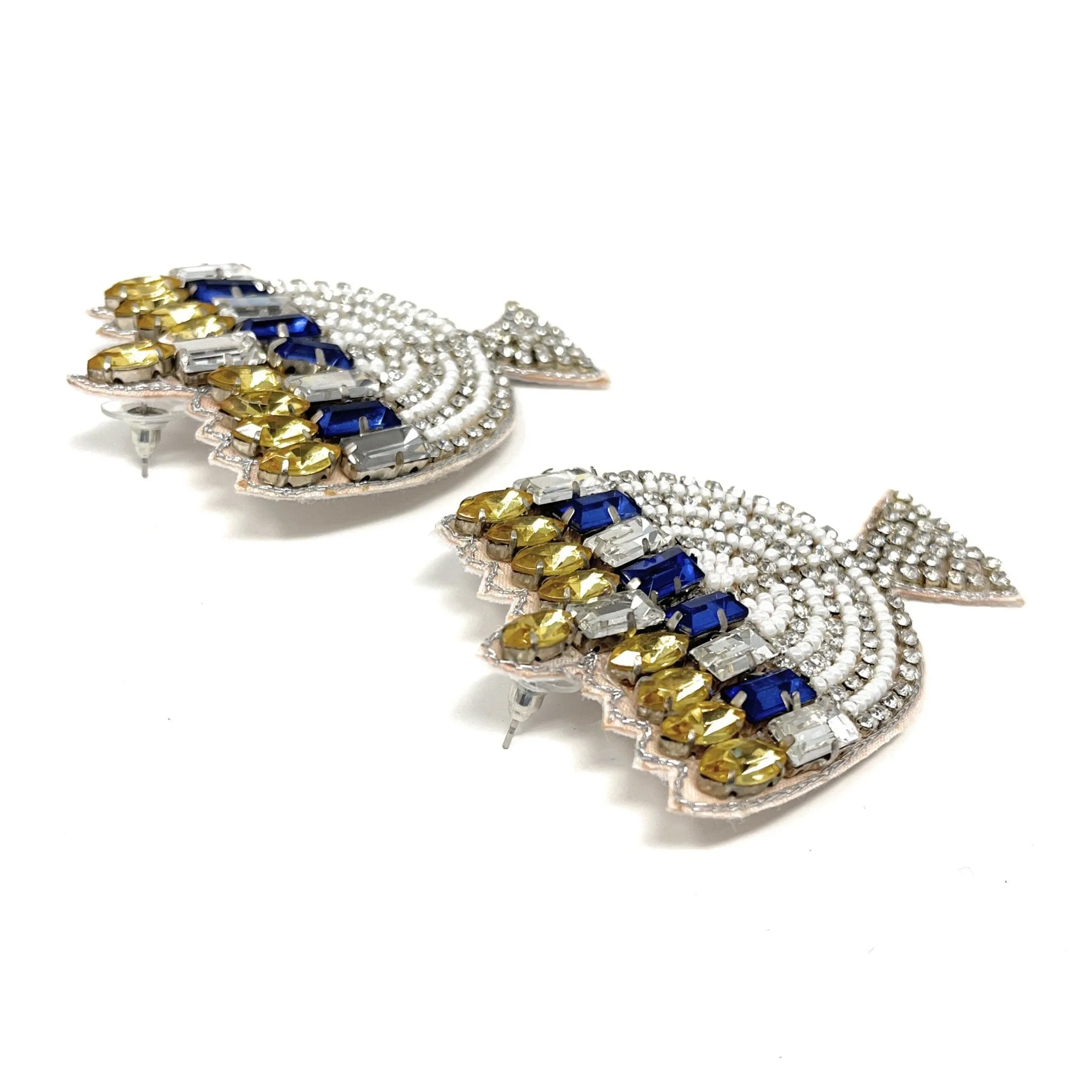 Light the Menorah Beaded Earrings