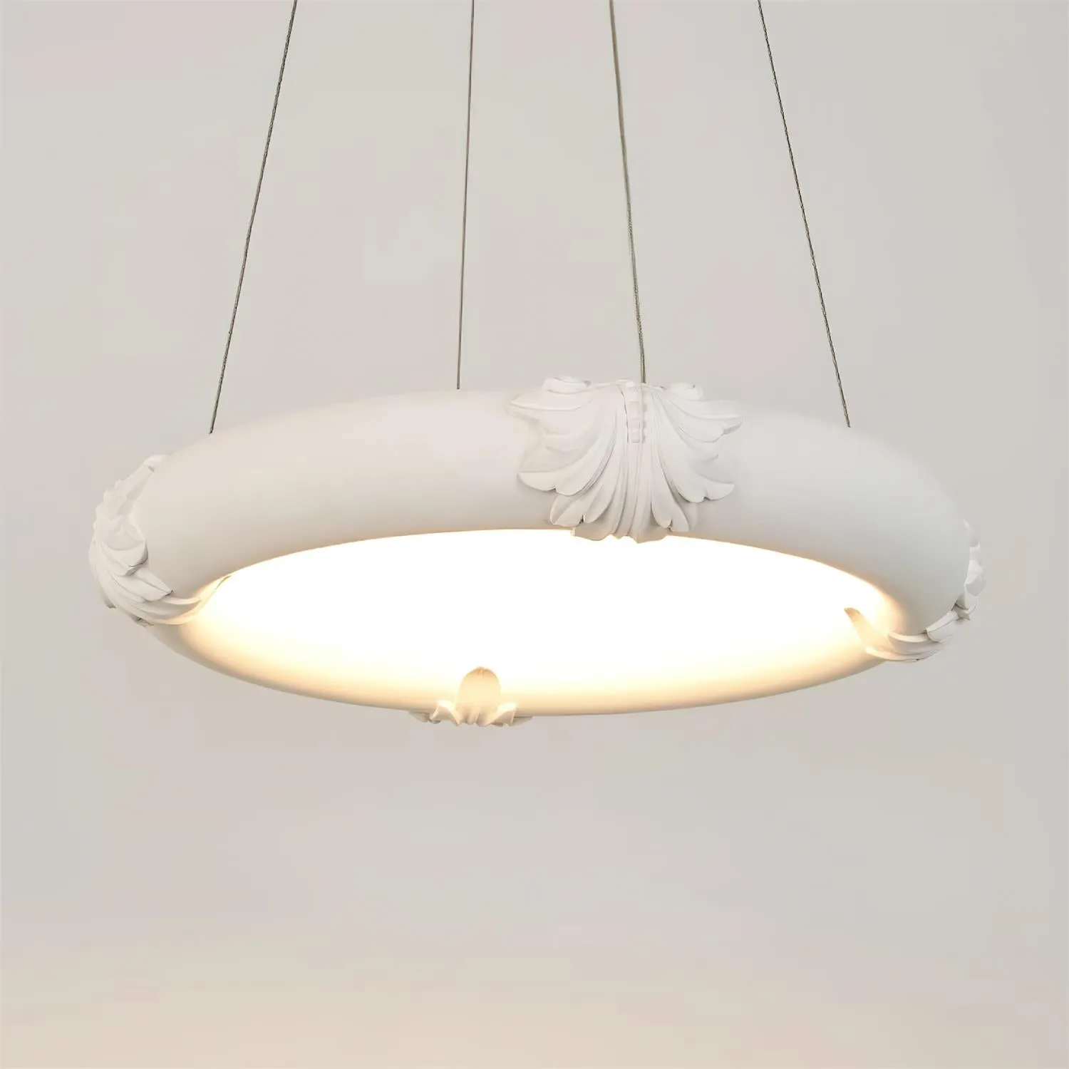 Marika Plaster Chandelier