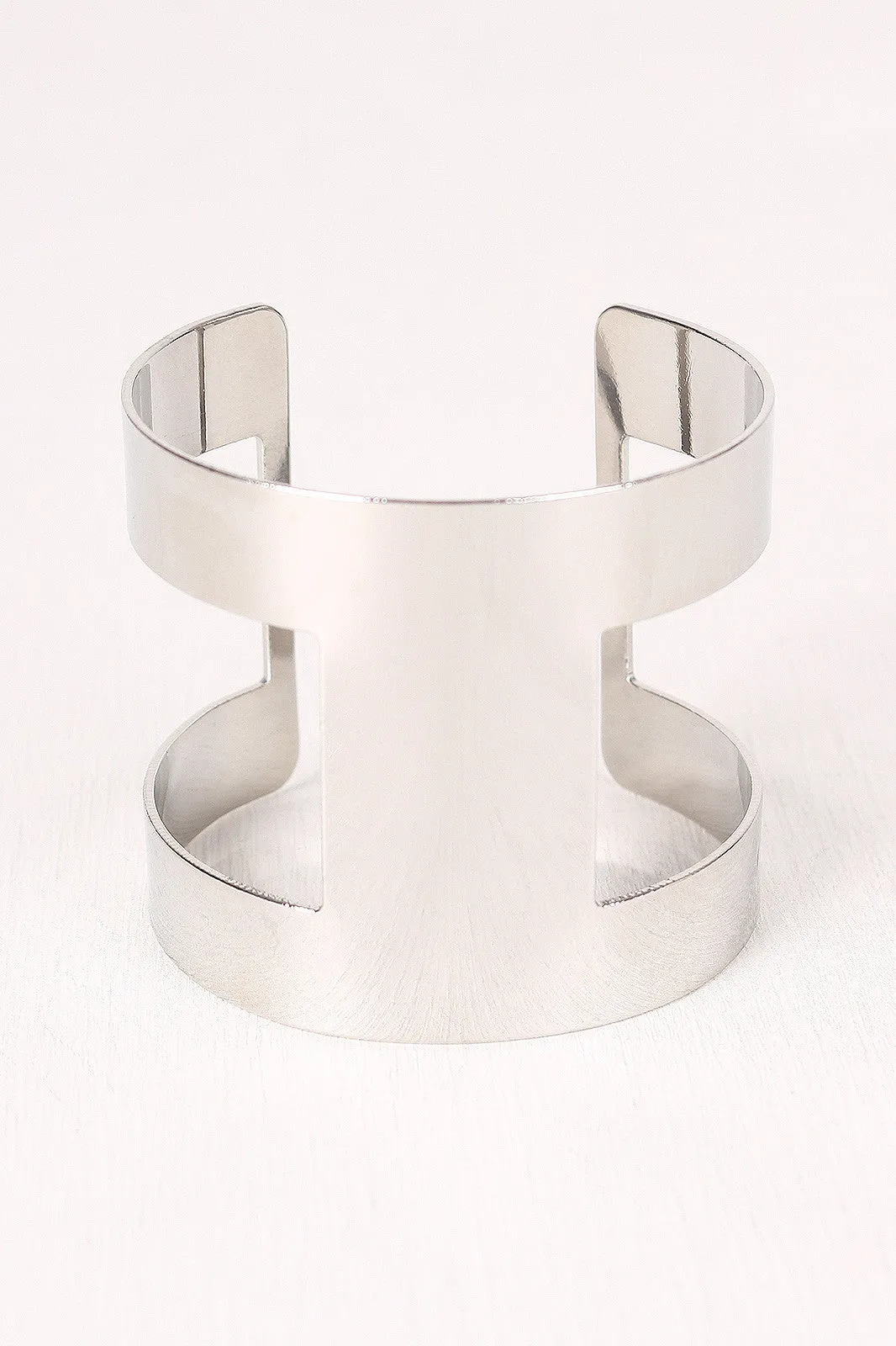 Modern Geometric Band Cuff Set