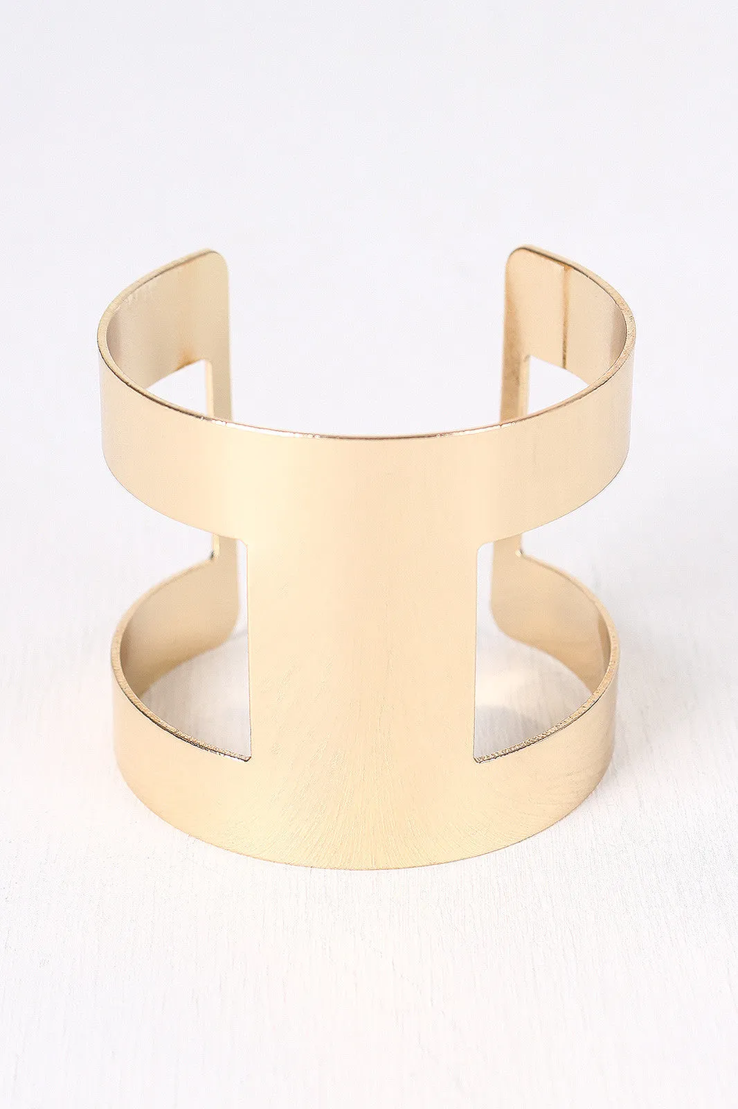 Modern Geometric Band Cuff Set