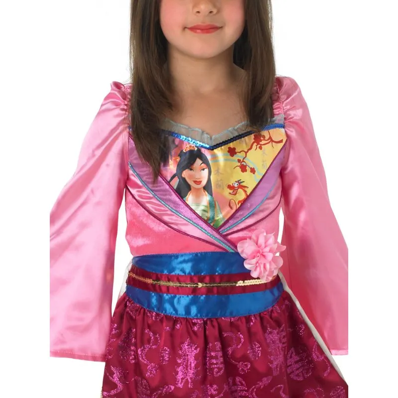 Mulan Shimmer Deluxe Child Costume